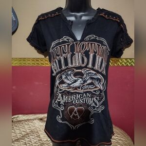 Super cute Affliction shirt